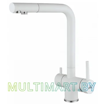 Смеситель Paulmark Skalen Sk213020-431 (белый матовый)